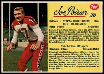 26 Joe Poirier